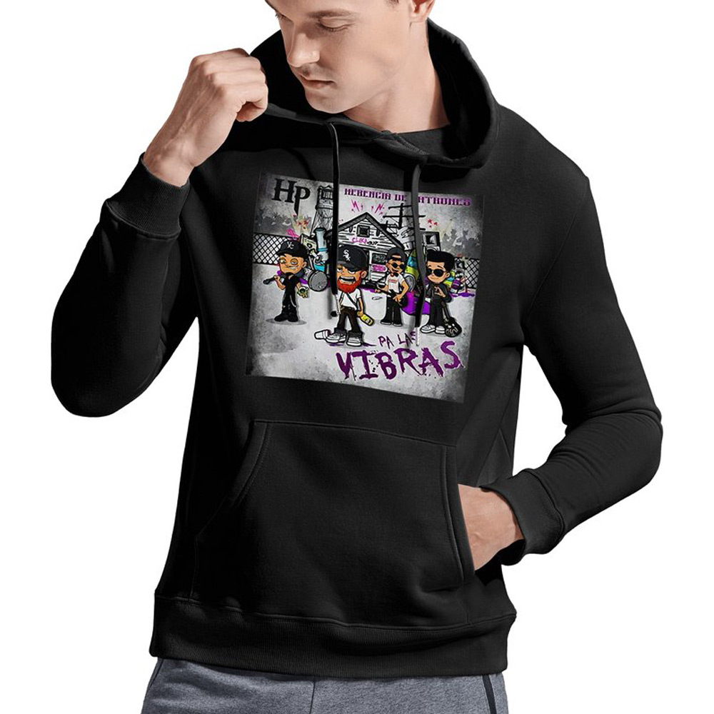 Cartoon Herencia De Patrones Music Band Hoodie