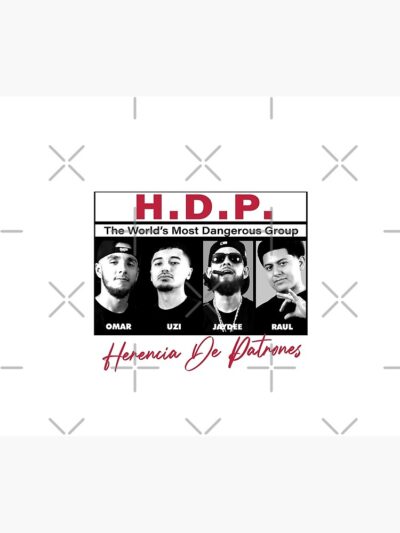 Herencia De Member Patrones 2022 Concert Tour Tapestry Official Herencia De Patrones Merch