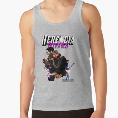 Herencia De Corrido Patrones World Tour 2022 Concert White Tank Top Official Herencia De Patrones Merch