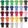 t shirt color chart - Herencia De Patrones Store