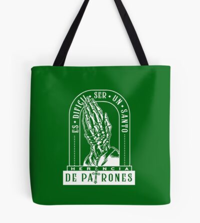 Herencia De Patrones Hp Es Dificil Ser Un Sántó Crewneck Merch Merchadise Clothes Apparel For Kids Men Women Black Love S Tote Bag Official Herencia De Patrones Merch