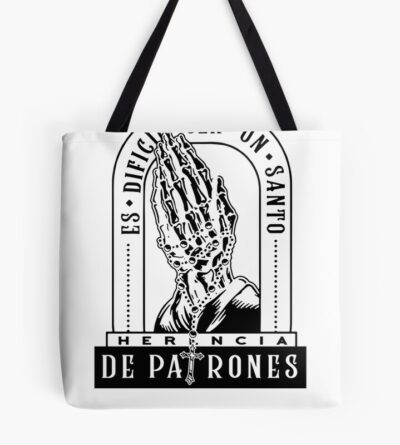 Herencia De Patrones Hp Es Dificil Ser Un Sántó White Tote Bag Official Herencia De Patrones Merch