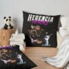 Herencia De Corrido Patrones World Tour 2022 Concert Throw Pillow Official Herencia De Patrones Merch