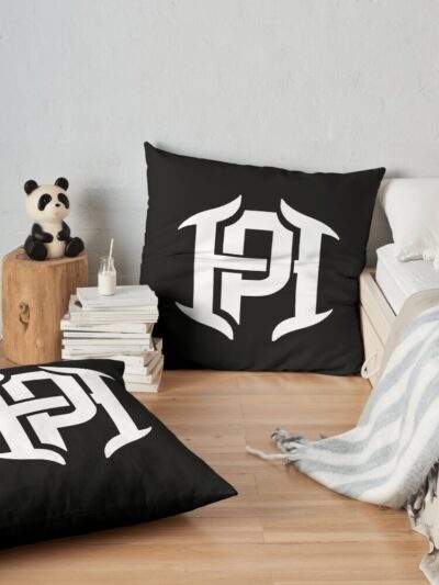 Herencia De Patrones Hd Logo Throw Pillow Official Herencia De Patrones Merch