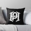 Herencia De Patrones Hd Logo Throw Pillow Official Herencia De Patrones Merch