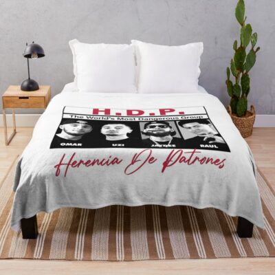 Herencia De Member Patrones 2022 Concert Tour Throw Blanket Official Herencia De Patrones Merch