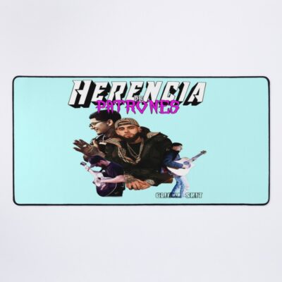 Herencia De Corrido Patrones World Tour 2022 Concert White Mouse Pad Official Herencia De Patrones Merch